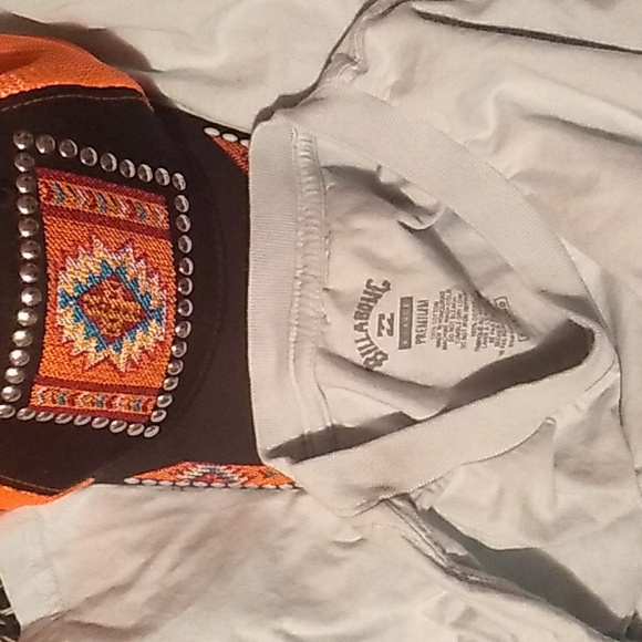 π BILLABONG AQUA Tee RON JON SURF SHOP π EUC VINTAGE - Picture 3 of 16